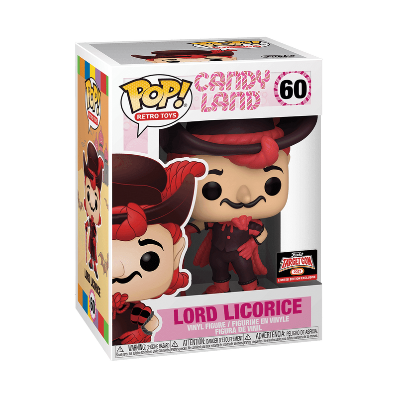 Funko Pop! Retro Toys: Candy Land: Lord Licorice #60 - Target Con 2021 Exclusive