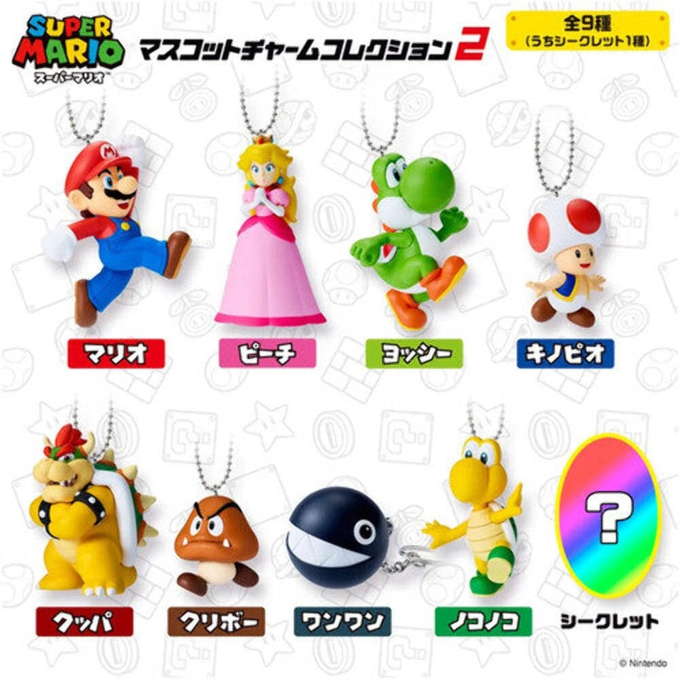 Super Mario – Mascot Charm Collection Blind Bag