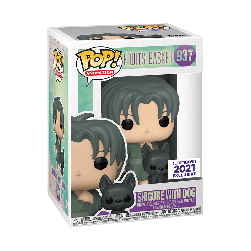 Funko Pop! Animation: Fruits Basket: Shigure with Dog #937 - 2021 Funmation Exclusive