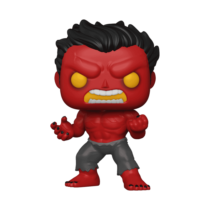 Funko Pop! Marvel: Red Hulk #854 - Hot Topic Exclusive