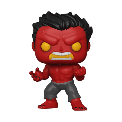 Funko Pop! Marvel: Red Hulk #854 - Hot Topic Exclusive