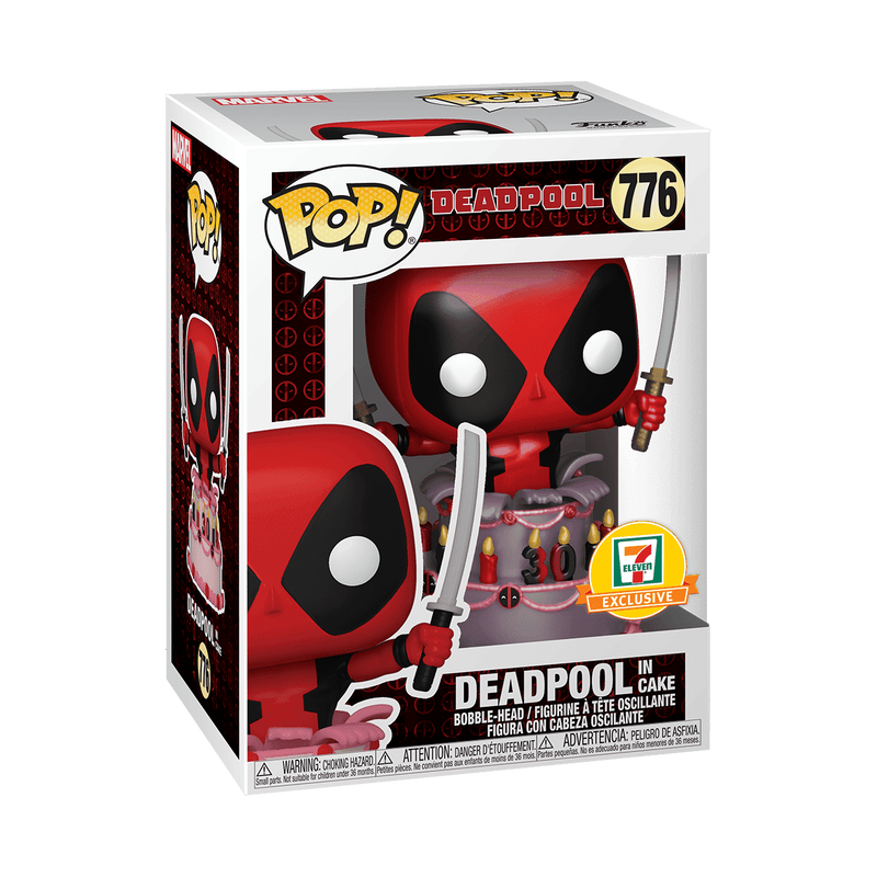 Funko Pop! Marvel - Deadpool in Cake #776 7Eleven Exclusive
