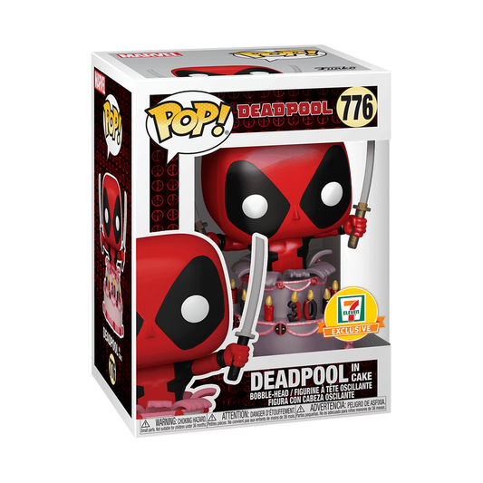 Funko Pop! Marvel - Deadpool in Cake #776 7Eleven Exclusive