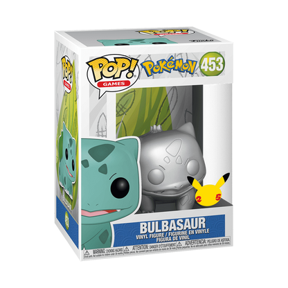 Funko Pop! Games: Pokemon Silver Bulbasaur #453