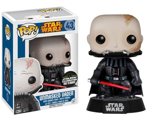 Funko POP! Star Wars: Unmasked Vader #43 (blue box)