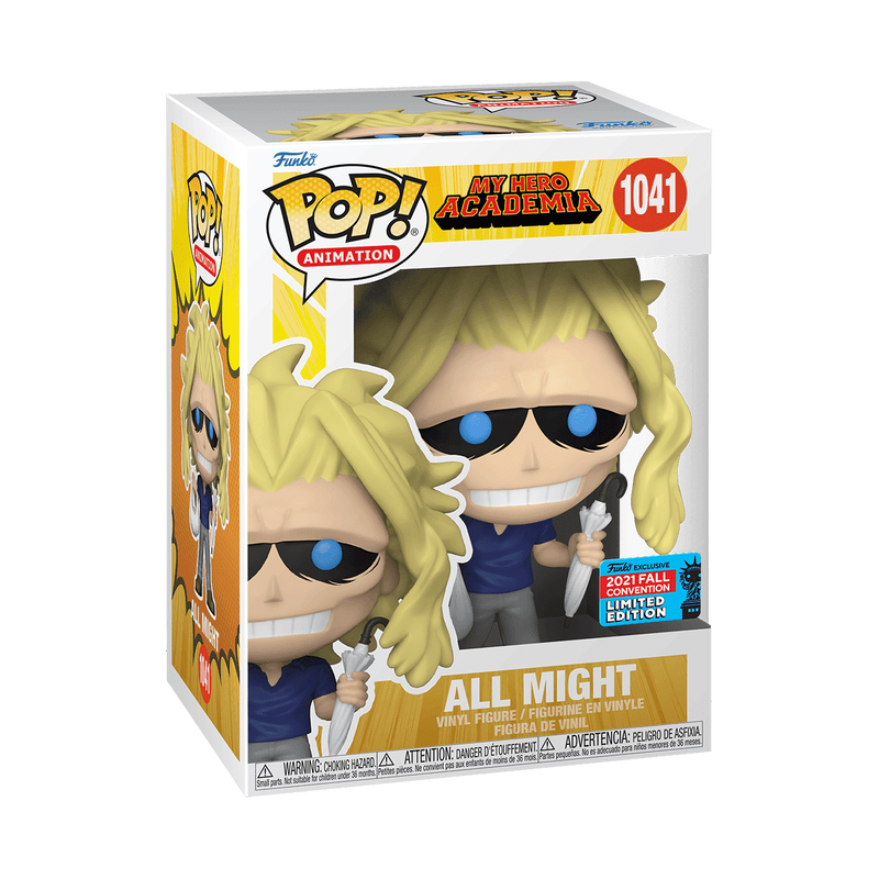 Funko Pop! Animation: MHA: All Might - 2021 Fall Convention Exclusive #1041