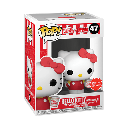 Funko Pop! Cup Noodles x Hello Kitty: Hello Kitty #47 - Gamestop Exclusive