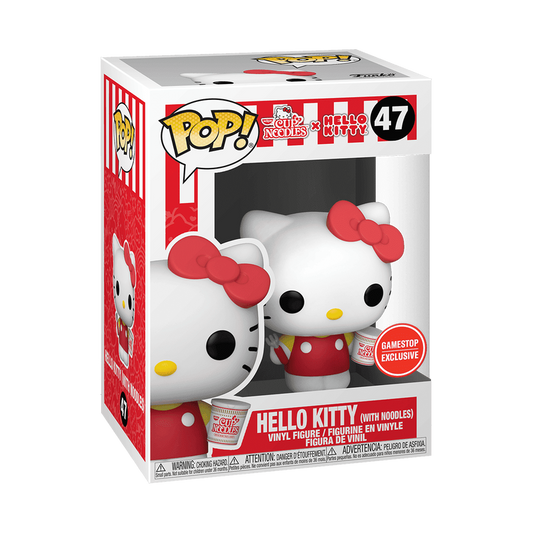 Funko Pop! Cup Noodles x Hello Kitty: Hello Kitty #47 - Gamestop Exclusive