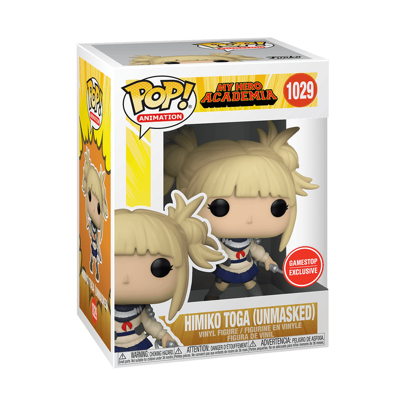 Funko Pop! Animation: MHA - Himiko Unmasked #1029 Gamestop Exclusive
