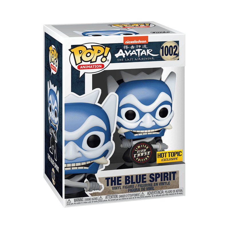 CHASE - Funko Pop! Animation: Avatar: The Blue Spirit - CHASE - Hot Topic