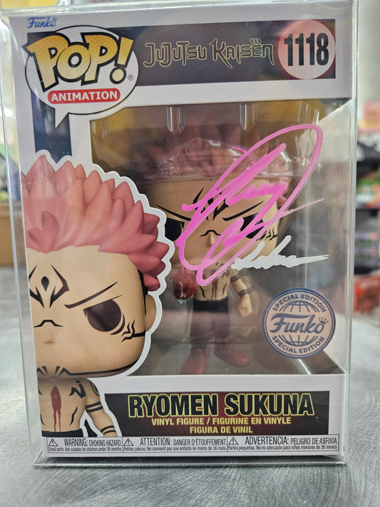 Pop! Ryomen Sukuna with Heart signed