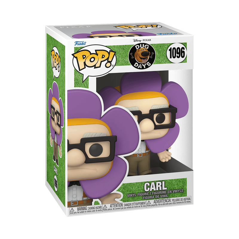 Funko Pop! Disney Pixar: Dug Days: Carl -Purple Flower #1096