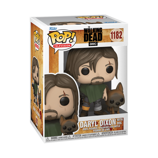 Funko Pop! Television: Walking Dead: Daryl Dixon with Dog #1182