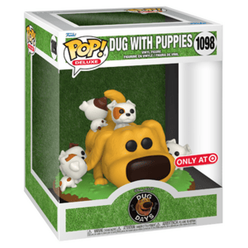 Funko Pop! Deluxe: Disney Pixar: Dug Days: Dug with Puppies #1098 - Target Exclusive