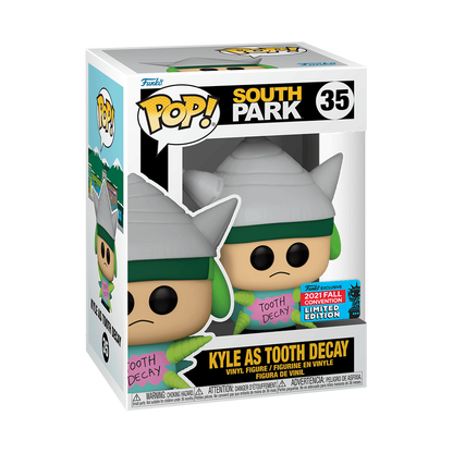 Funko Pop! South Park: Kyle as Tooth Decay #35 - 2021 Fall Convention Edition