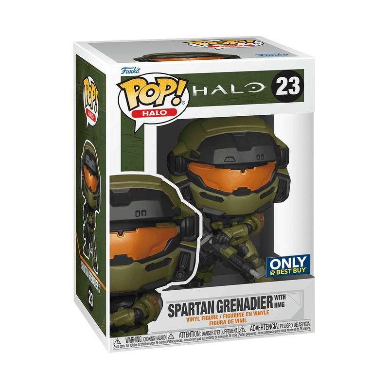 Funko POP! Halo: Spartan Grenadier with HMG #23 - Best Buy Exclusive