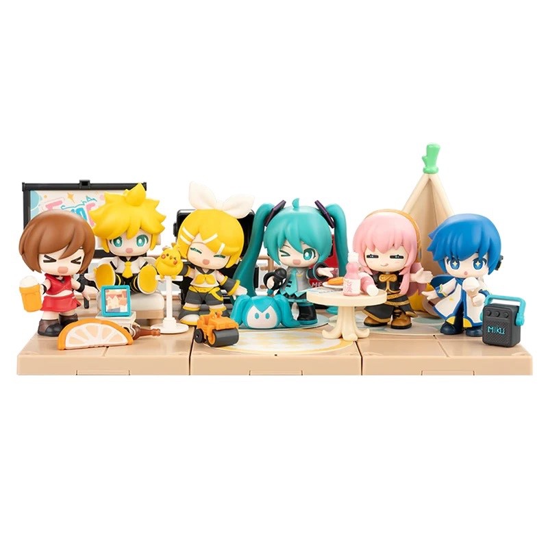 Buildable BLOKEES X Hatsune Miku Desktop Series BJD Blind Box