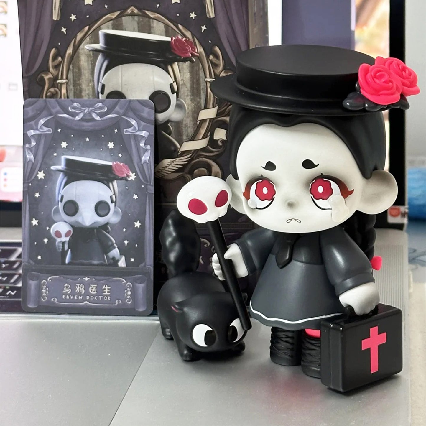 CALEMBOU Anime Blind Box Cute Kasa Not a Villain Series Blind Box