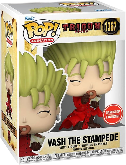 Funko Pop! Animation: Trigun - Vash The Stampede #1367 (Game Stop Exclusive)