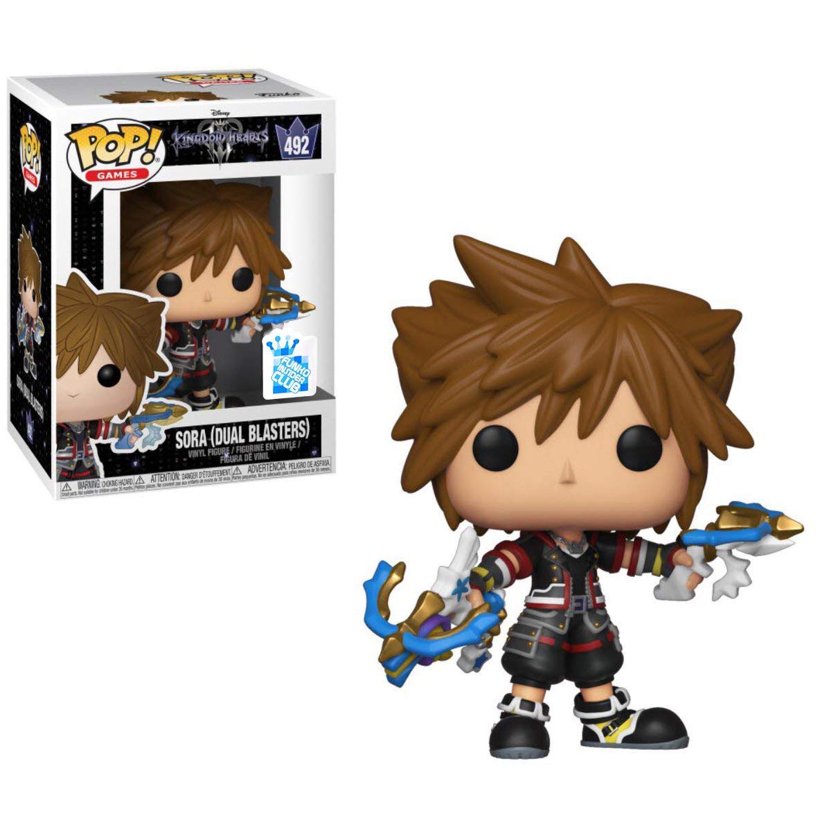 Funko Pop! Kindgom Hearts: Sora (Dual Blaster) Funko Insider Club