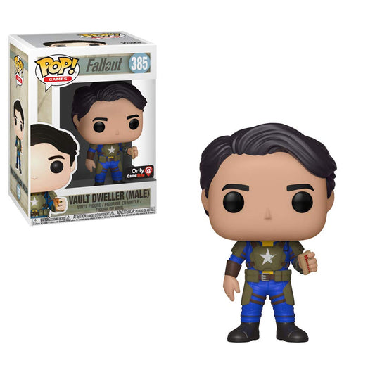 Funko Pop! Games: Fallout: Vault Dweller #385 (Male) - Game Stop Exclusive