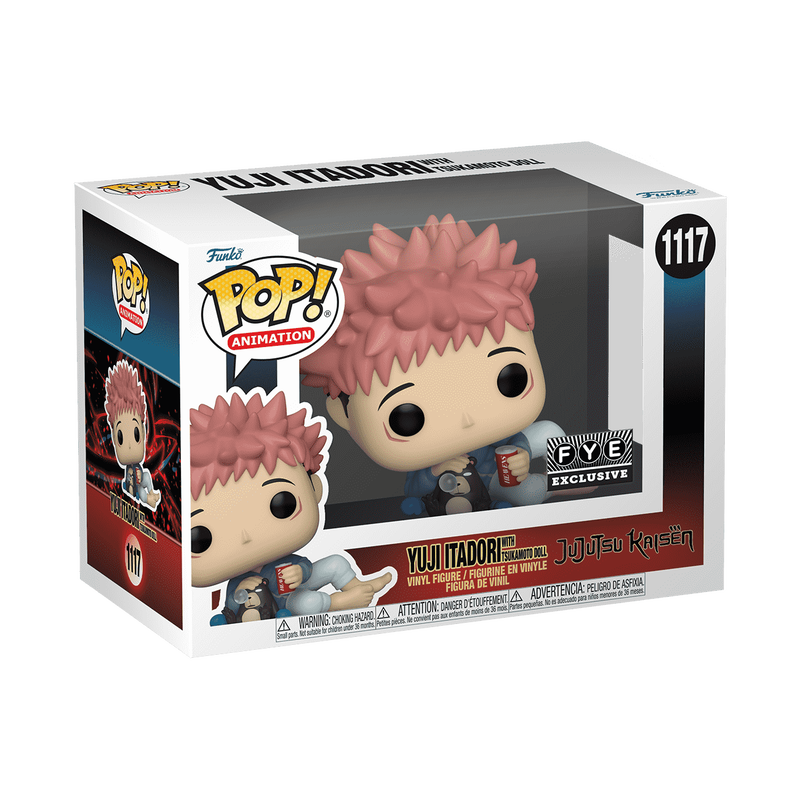 Funko Pop! Animation: Yuji Itadori #1117 FYE Exclusive