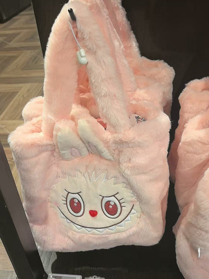 POP LAND MOKOKO Classic Bag Series Reversible Plush Bag