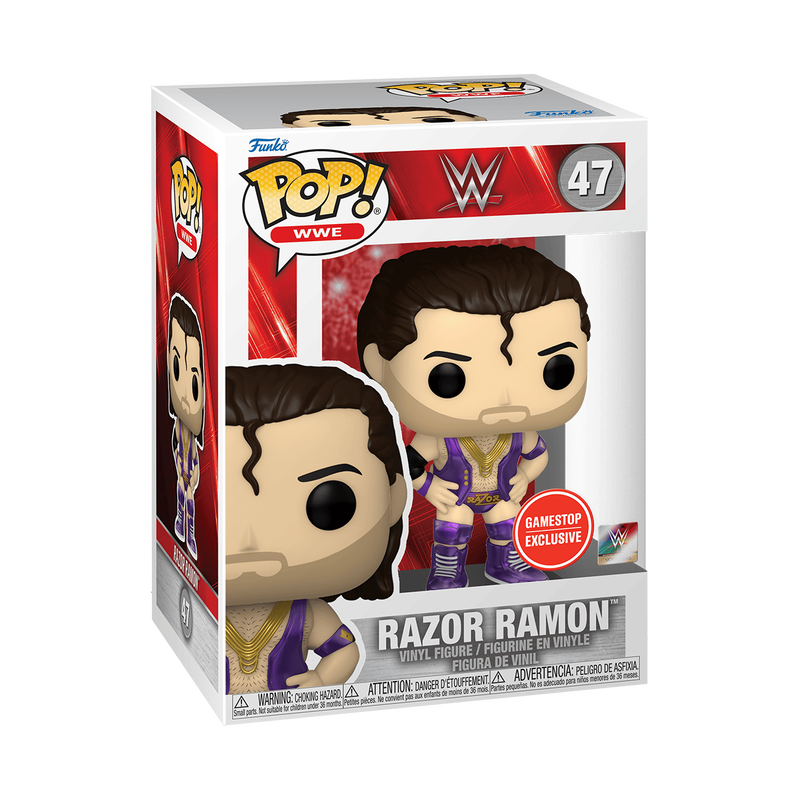 Funko Pop! WWE: Razor Ramone (Purple) (Metallic) #47