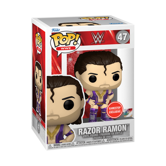 Funko Pop! WWE: Razor Ramone (Purple) (Metallic) #47