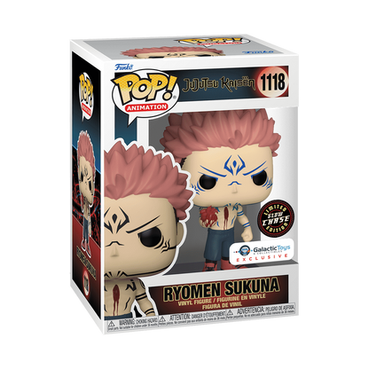 CHASE - Funko Pop! Animation: Jujtsu Kaisen: Ryomen Sukuna #1483 - Galactic Toys Exclusive - CHASE