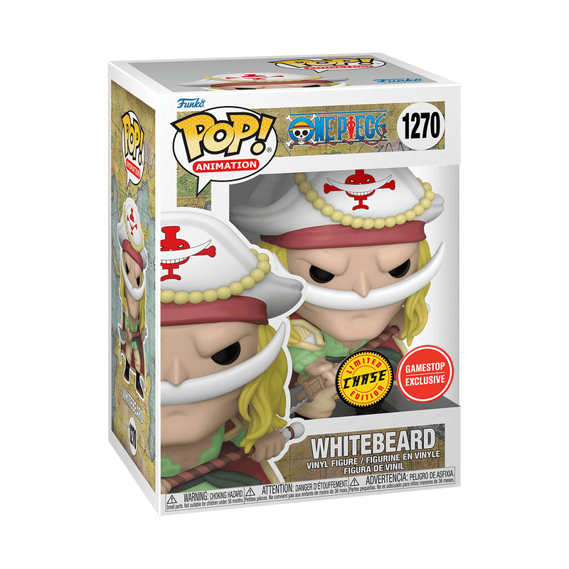 CHASE - Funko Pop! One Piece Whitebeard #1270 - Game Stop Exclusive - Chase