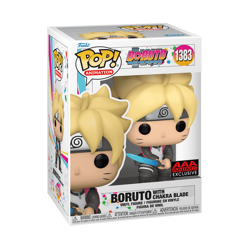Funko Pop! Boruto: Boruto with Chakra Blade #1383 AAA Anime Exclusive