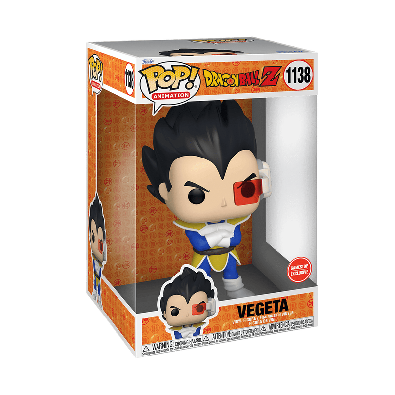 Funko Pop! Jumbo: Animation: Dragonball Z: Vegeta #1138 - Game Stop