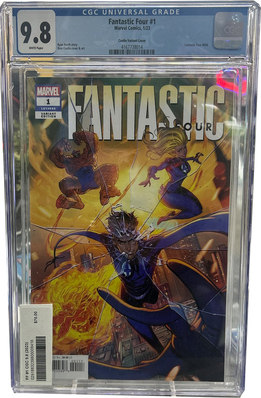 Fantastic Four #1 Coello Variant Cover CGC 9.8 (2023)