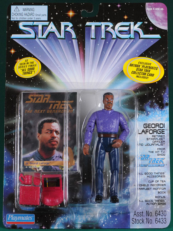 Star Trek Geordi Laforge retired