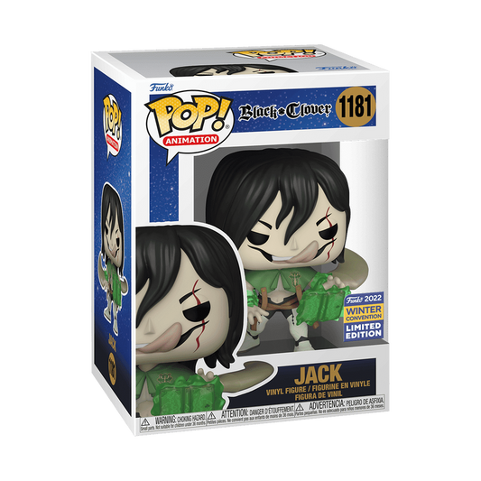 Funko Pop! Animation: Black Clover: Jack #1181 Winter 2022 LTD Edition