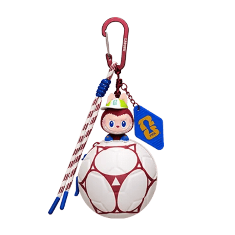 THE MONSTERS × FIFA Series Football-Shaped Mini Bag Pendant Blind Box