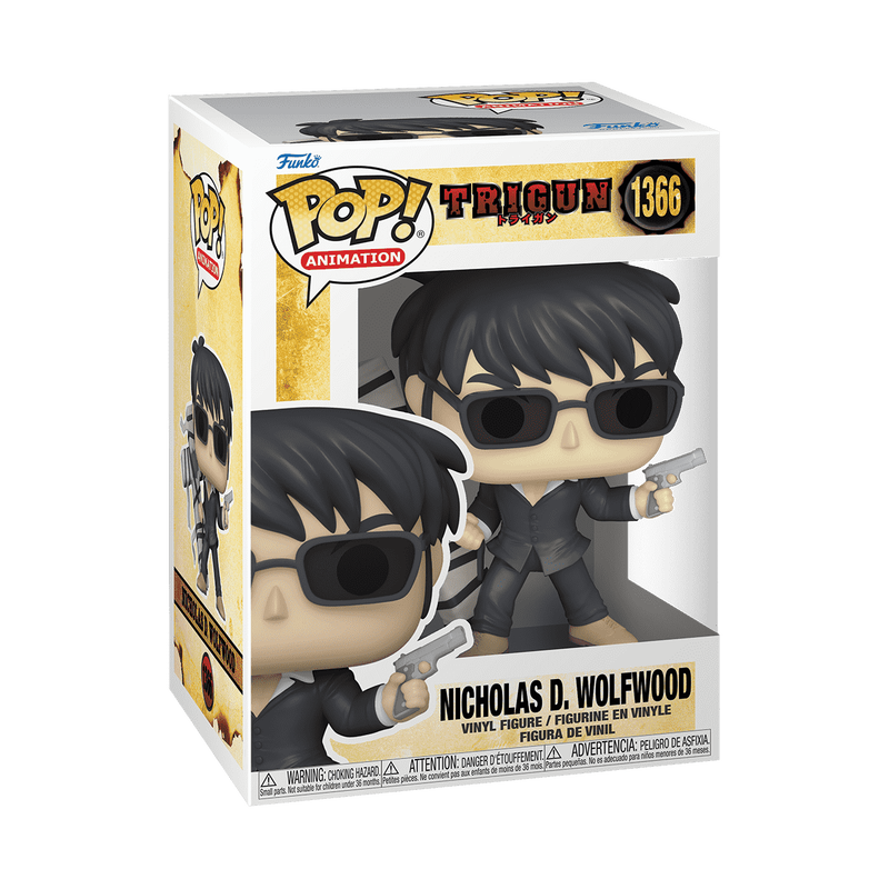 FUNKO Pop! Animation: Trigun: Nicholas D. Wolfwood #1366