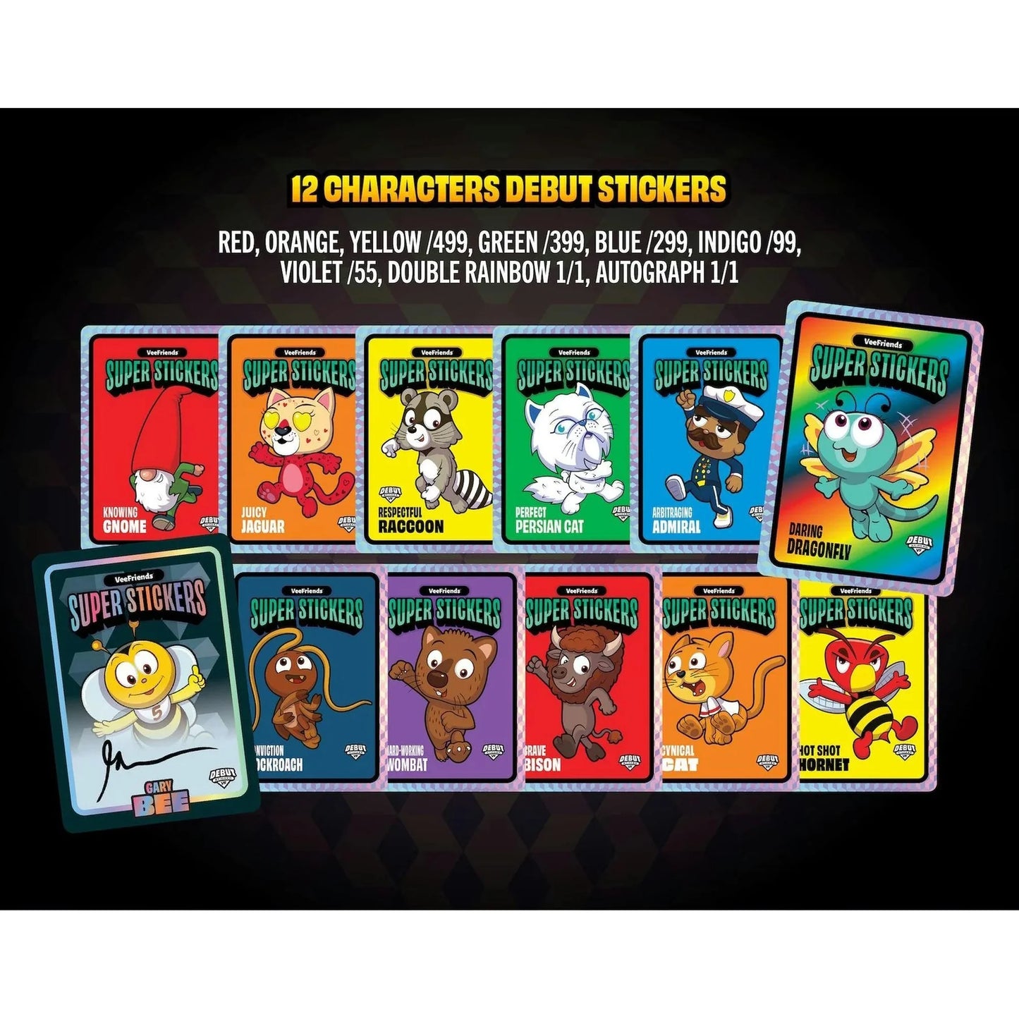 VeeFriends 2026 VeeFriends Super Stickers Spectacular Series Box