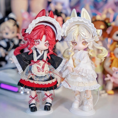 Moon Jumping Time Bunny Series 1/12 Action Figure BJD Blind Box