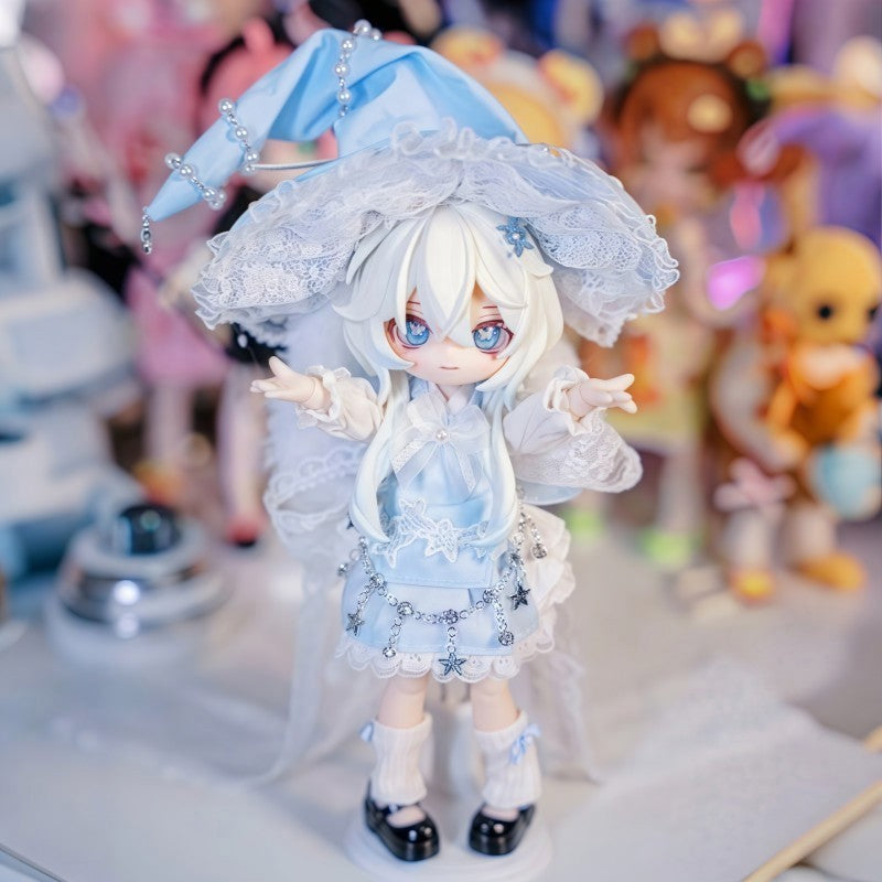 Moon Jumping Time Bunny Series 1/12 Action Figure BJD Blind Box