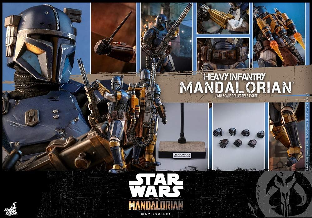 Hot Toys Heavy Infantry Star Wars Mandalorian Sixth Scale 1/6 The Mandalorian