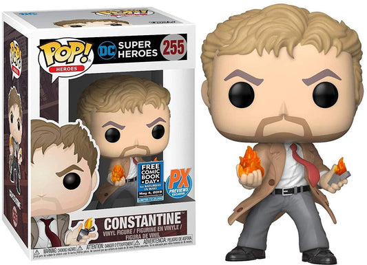 Funko Pop! Heroes: Super Heroes: Constantine #255 FCBD PX Exclusive