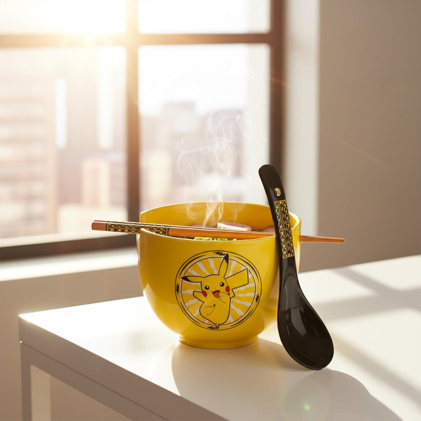 Pokémon 20oz Ramen Bowl with Chopsticks and Spoon