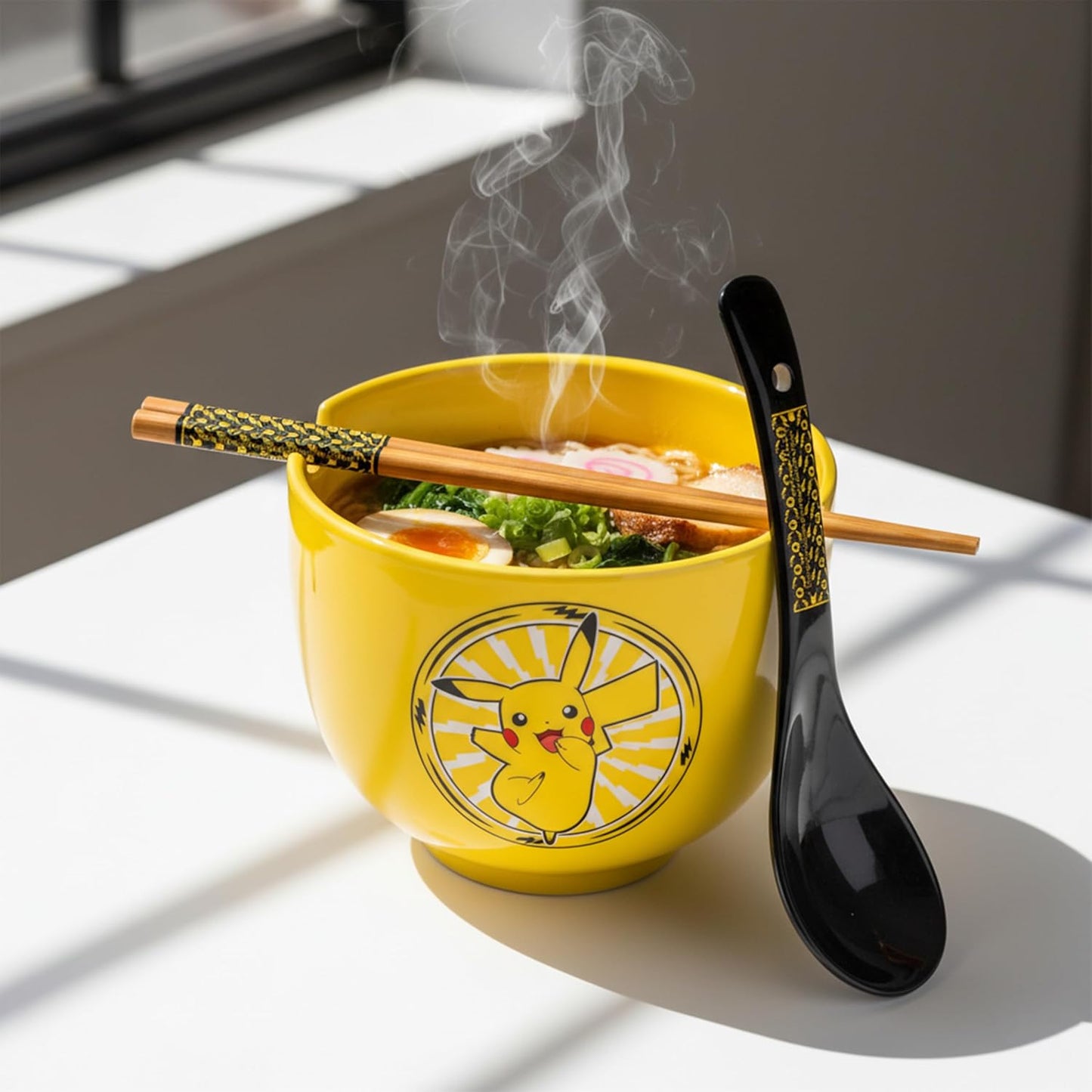 Pokémon 20oz Ramen Bowl with Chopsticks and Spoon
