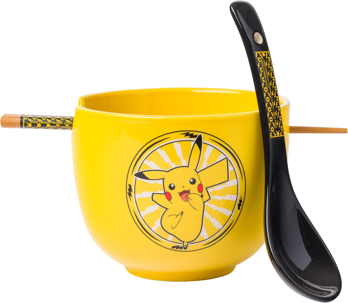 Pokémon 20oz Ramen Bowl with Chopsticks and Spoon