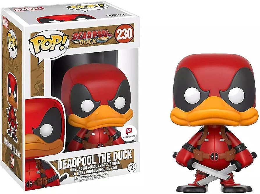 Funko Pop! Deadpool the Duck: Deadpool The Duck #230 Wallgreen Exclusive