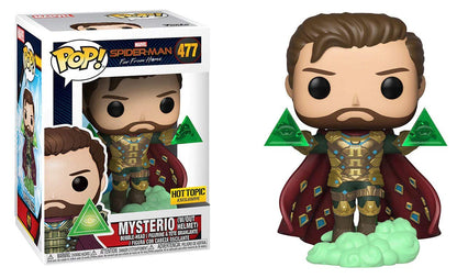 Funko Pop! Spider-Man Far From Home - Mysterio Unmasked  #477 Hot Topic Exclusive