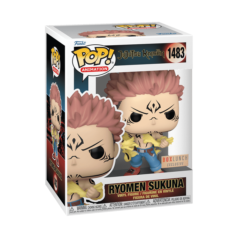Funko Pop! Animation: Jujtsu Kaisen: Ryomen Sukuna #1483 - Box Lunch Exclusive