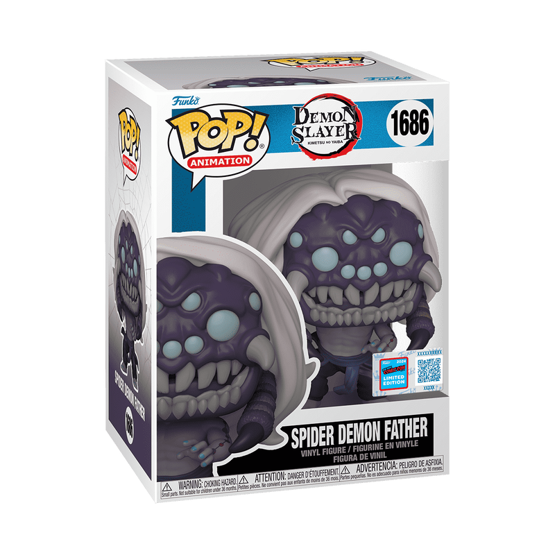 Funko Pop! Animation: Demon Slayer: Spider Demon Father 2024 Fall Convention